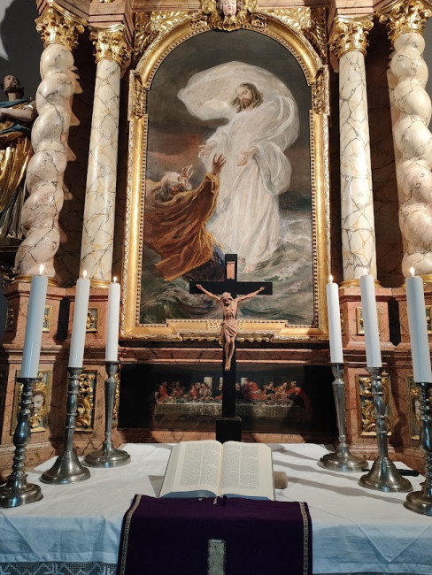 Altar Evang. Kirche Schönwald